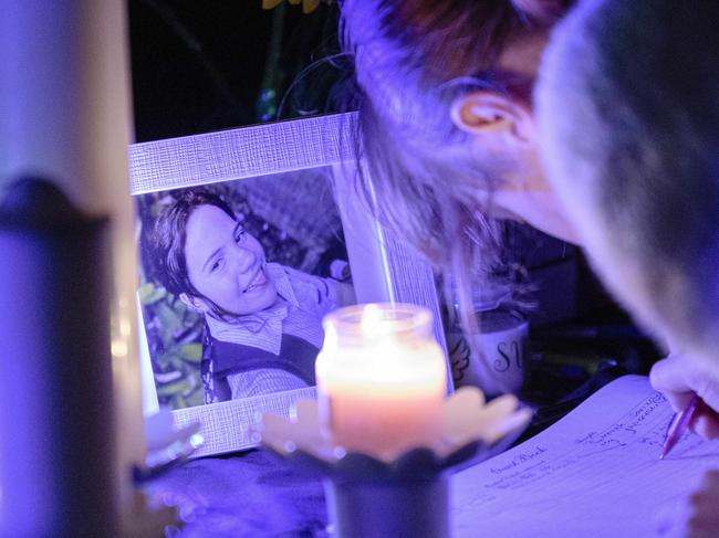 Summah Richards memorial at Lake Apex Park, Gatton, Sunday, April 27, 2025. Picture: Kevin Farmer