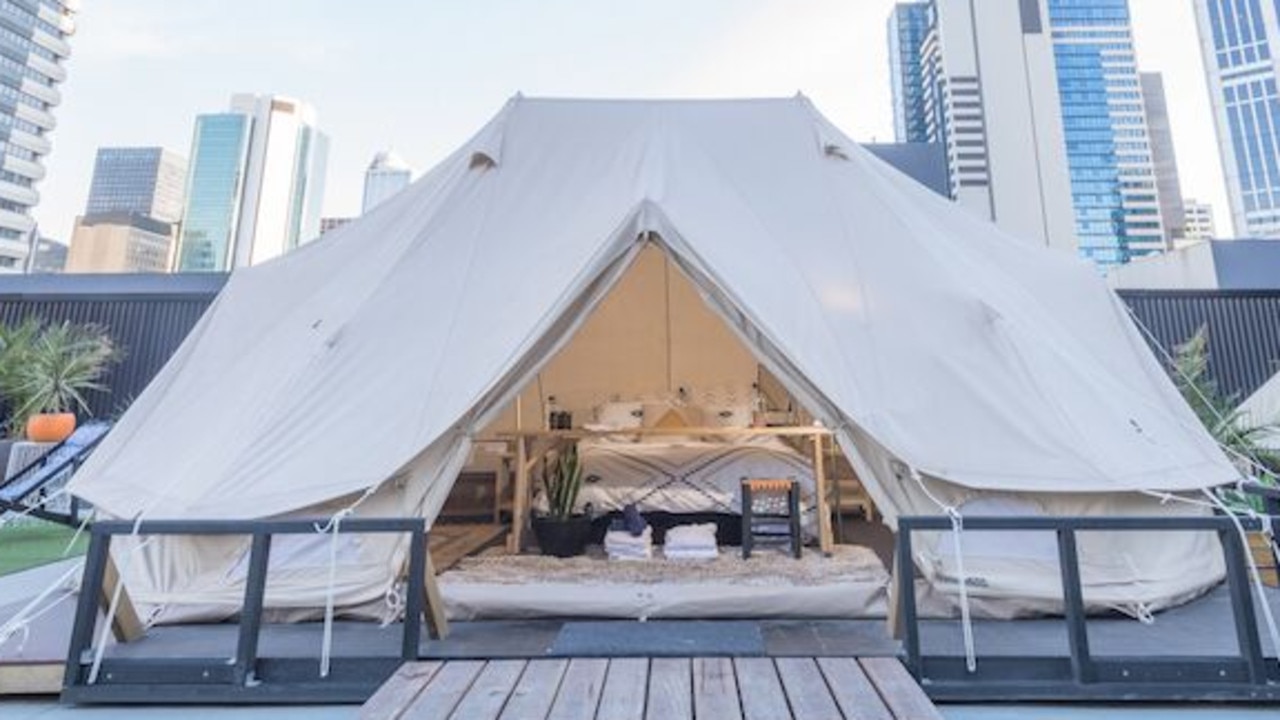GlamXperience will showcase its Safari Tent at the expo. Picture: The Melbourne Home Show