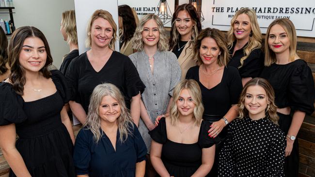 Since opening The Place Hairdressing 18 years ago, Kira-lee Honor has built up a team of 15 "strong willed women".