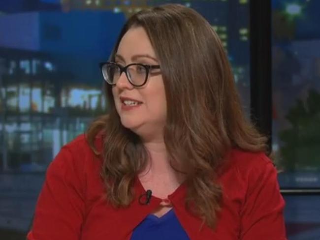 The Guardian’s Van Badham on the Q&amp;A panel. Picture: Supplied