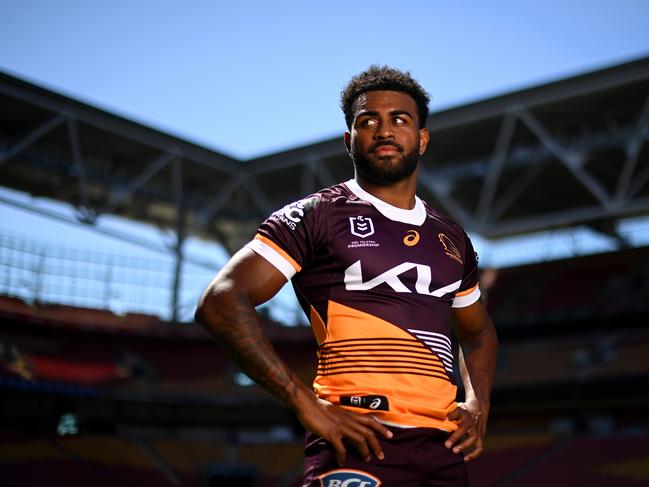 Ezra Mam at Suncorp Stadium. Picture: Getty Images