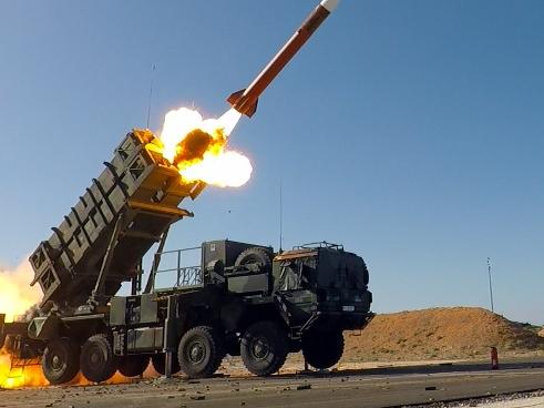 A patriot missile being fired by the US Army in 2017. Picture: Anthony Sweeney/US Army