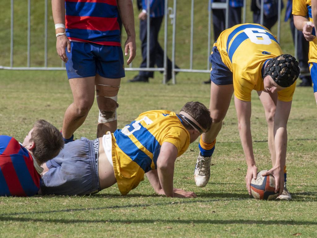 16As Downlands vs TGS. The O'Callaghan Cup played at Downlands College. Saturday, August 6, 2022. Picture: Nev Madsen.