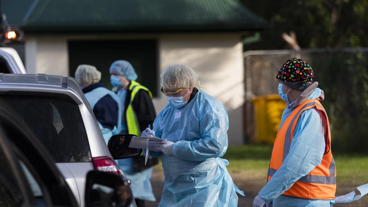 Premier Gladys Berejiklian says the NSW population is too large for the concept of coronavirus ‘elimination’ to be realistic. Picture: Brook Mitchell/Getty Images