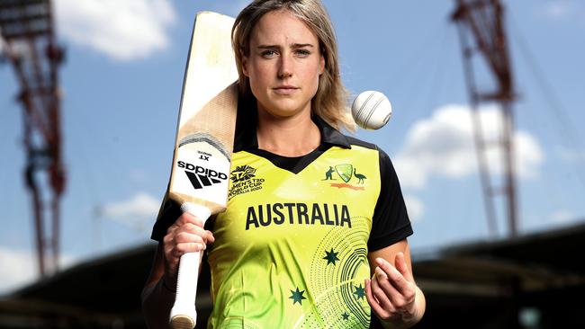 Ellyse Perry has reclaimed her position as Wisden’s leading female player in the world. Pic: Phil Hillyard