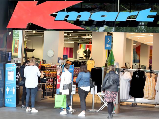 ADELAIDE, AUSTRALIA - NewsWire Photos November 12, 2021: Kmart at Rundle Mall. Picture: NCA NewsWire / Dean Martin