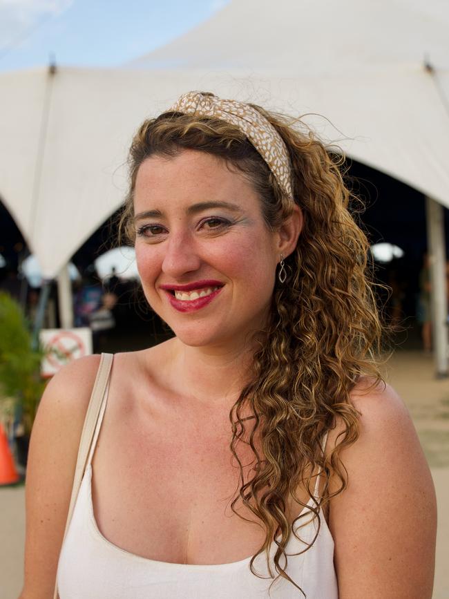 Rebecca Trewick of Mackay attending the Airlie Beach Festival of Music on Saturday, November 5, 2022. Picture: Katrina Lezaic