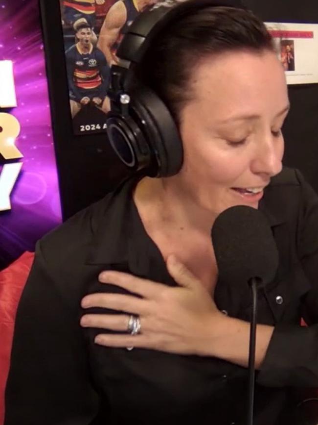 On July 23, Mix 102.3’s Ali Clarke revealed to listeners that she had been diagnosed with breast cancer. Picture: Supplied