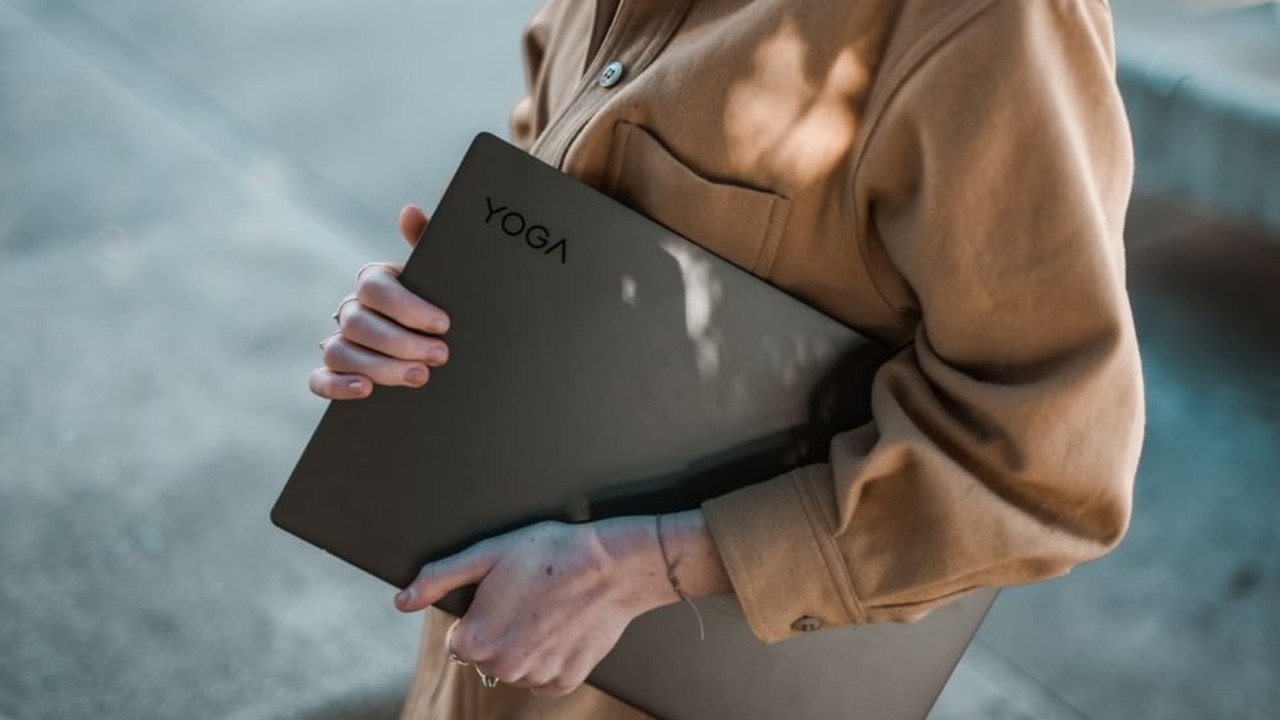 You can nab the tech brand’s 15-inch Yoga S740 laptops for 35 per cent off. Picture: Instagram @lenovoanz.