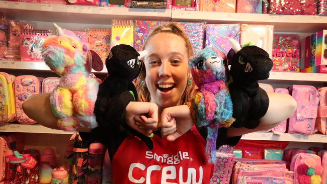 Smiggle has rebounded to post a 30 per cent jump in global sales, thanks to demand for its water bottles and pencil cases. Picture: Liam Kidston