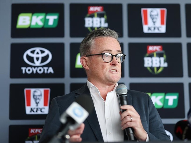 BBL General manager Alistair Dobson has defended the draft. Picture: Getty Images