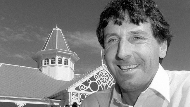 Founder, John Longhurst at Dreamworld, Coomera in 1981. Picture: Bob Barnes