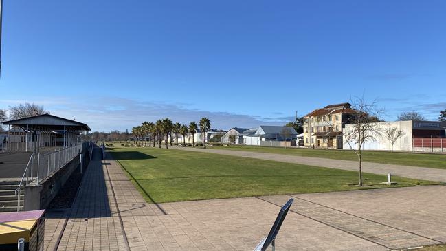 Two teens have been arrested after starting a fire at a toilet block at the Mount Gambier Railway Lands precinct. Picture: Jessica Dempster