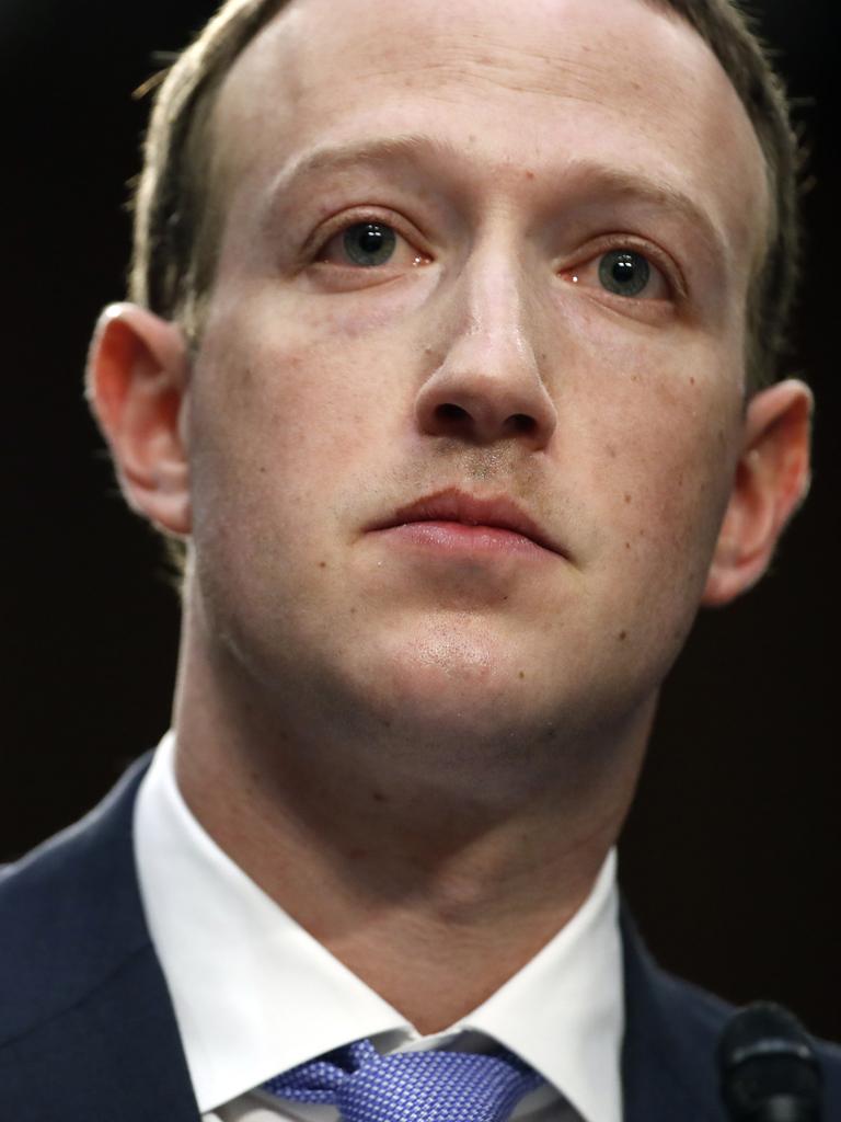 Facebook founder Mark Zuckerberg, seen here being grilled by the US Congress, left Harvard to grow his company after previously being threatened with expulsion. (AP Photo/Alex Brandon)