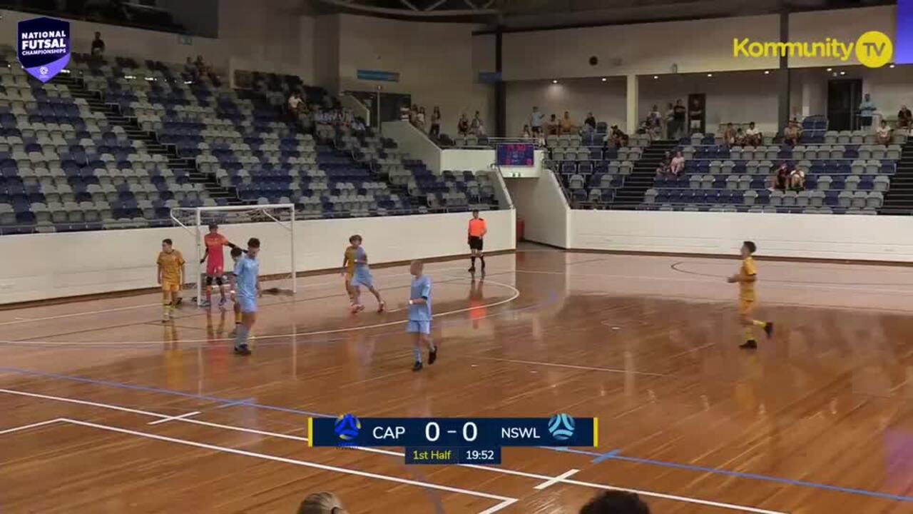 Replay: Capital Football v Football NSW Lightning (U14 Boys) - 2025 National Futsal Championships Day 3