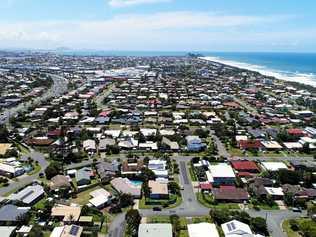 Aerial photo of Kawana Waters, Sunshine Coast. Picture: Patrick Woods