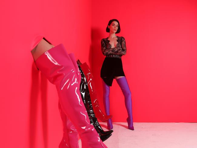 American singer-songwriter St Vincent who will be performing as part of Sydney's Vivid Festival.