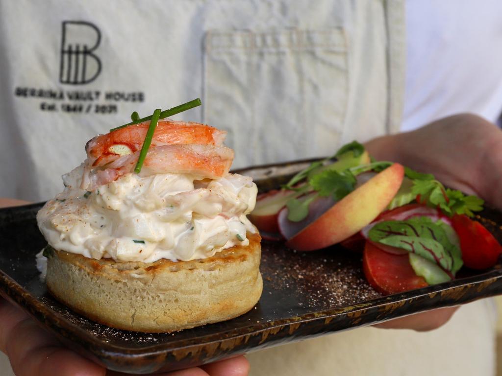 The Lobster Tail Crumpet. Picture: Jenifer Jagielski