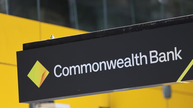 SYDNEY, AUSTRALIA - NewsWire Photos MARCH 30, 2023: A Commonwealth Bank sign at a branch on Liverpool Street in the Sydney CBD.Picture: NCA NewsWire / Damian Shaw