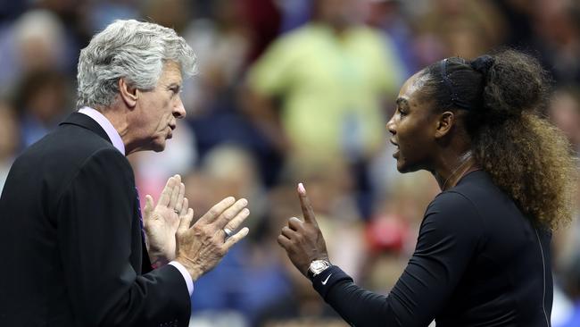 Some Australian journalists have slammed Serena Williams’ conduct in the US Open final.