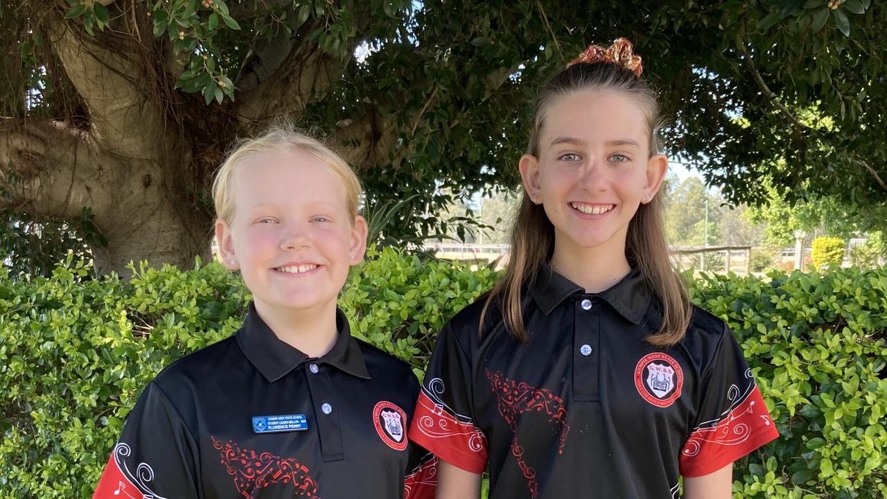 Florence Penny and Marcella Kendall were among the competitors happy to be back at the Gympie District Eisteddfod in 2021.