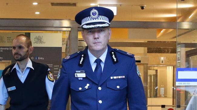 Assistant Commissioner Mick Fuller is seen as the frontrunner for the NSW Police Commissioner job. Picture: Craig Wilson