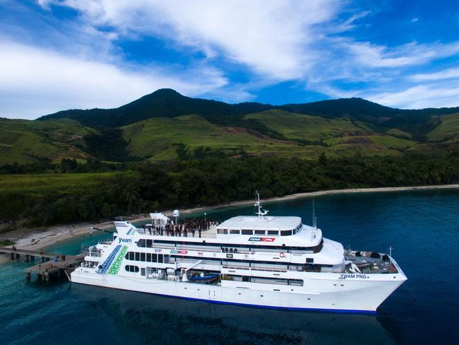 MV YWAM PNG is a registered health facility in Papua New Guinea and acts as a mothership, helping to support multiple teams working ashore simultaneously.