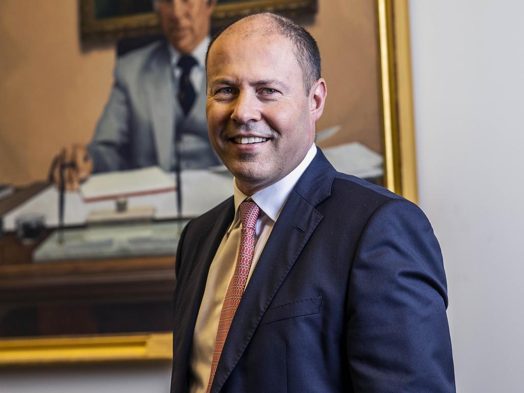 Treasurer Josh Frydenberg will announce the changes to cover up to 95 per cent of childcare fees for second and subsequent children aged five and under, on Sunday. Picture: Gary Ramage