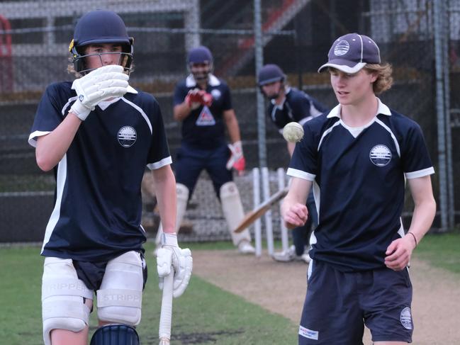 Harry Hauenstein and Oliver Peake were both picked to represent Victoria. Picture: Mark Wilson