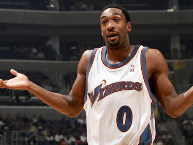 Gilbert Arenas was the Wizards’ star player in 2009.