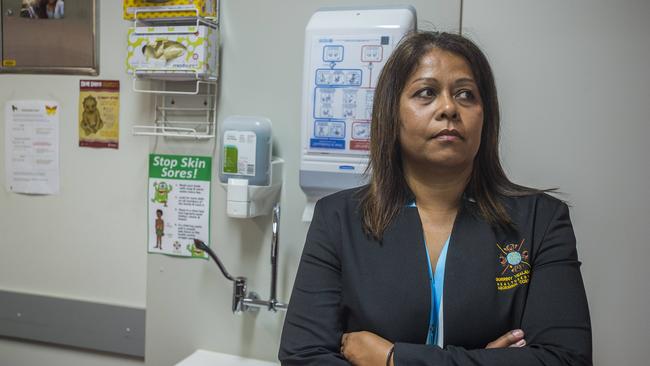 Gurriny Yealamucka Health Service chief executive officer Suzanne Andrews said while vaccination rates in Yarrabah are improving, they are not rising fast enough. Picture: Brian Cassey