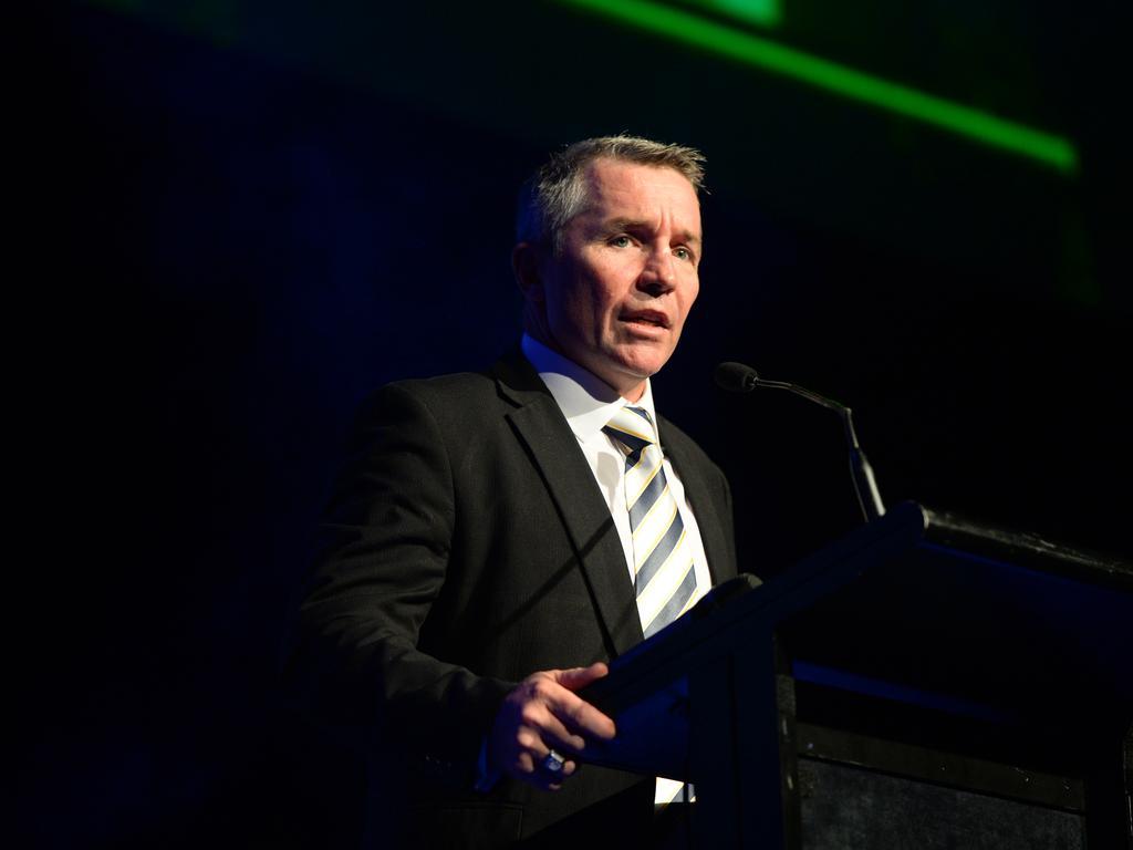 North Queensland Cowboys season launch at the Townsville Entertainment Centre. Cowboy's Head Coach Paul Green