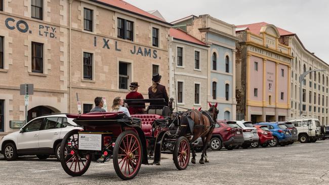 Salamanca Place in Hobart. Picture: Tourism Tasmania