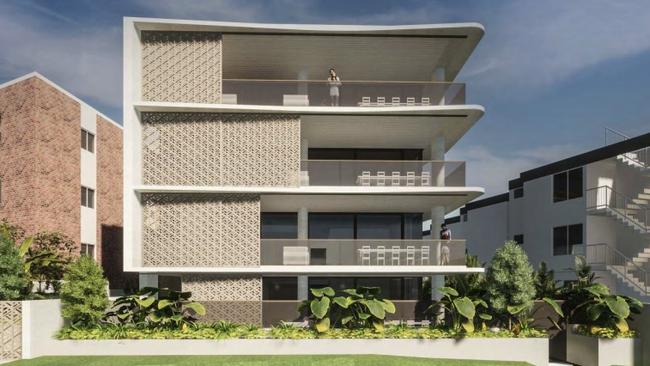 High resolution renders of the proposed units for 250 Alexandra Pde, Alexandra Headlands. Photos: Blackburne Jackson