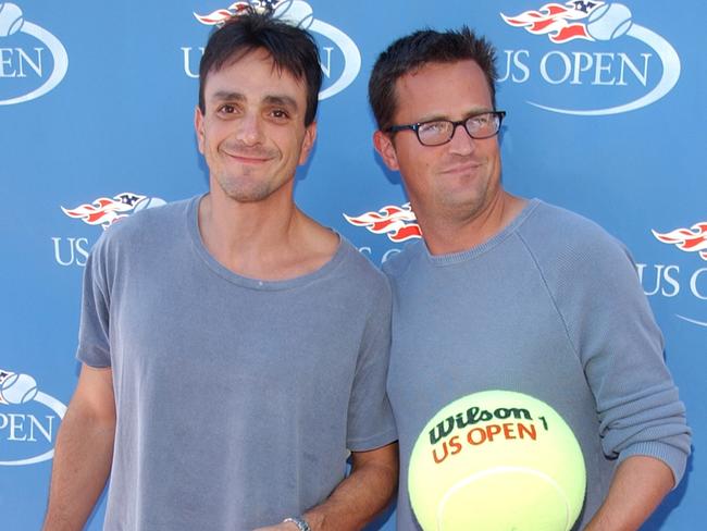 Hank Azaria and Matthew Perry had been friends for decades. Picture: Dimitrios Kambouris/Getty Images