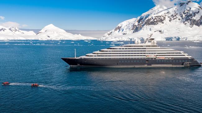 Embark on the world‘s first discovery yacht, Scenic Eclipse, to explore the Antarctic Peninsula.