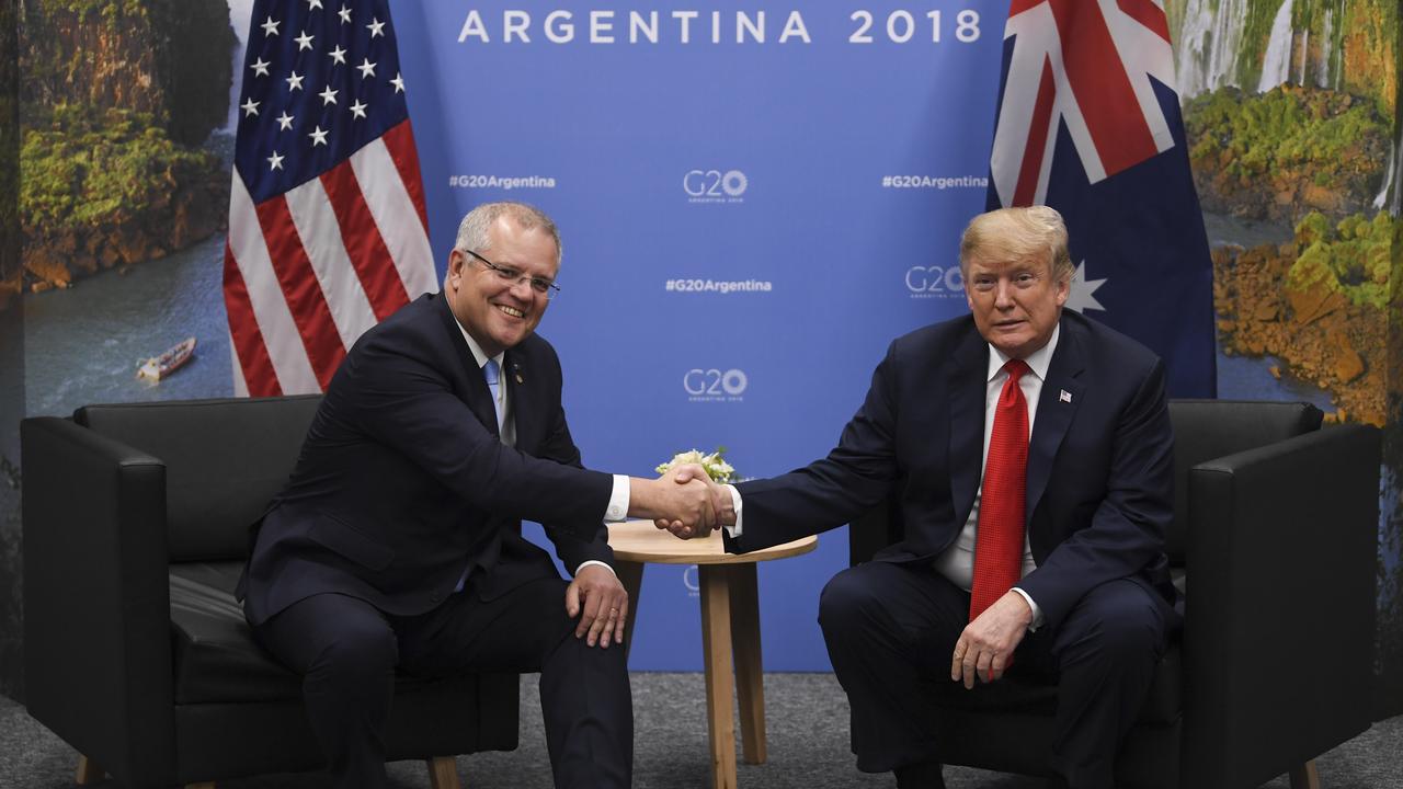 Donald Trump heaped praise on Mr Morrison at the G20 summit.