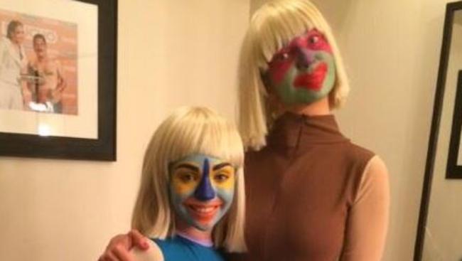 Maddie Ziegler has starred in most of Sia’s music videos and on stage since the release of Chandelier. Picture: Twitter.