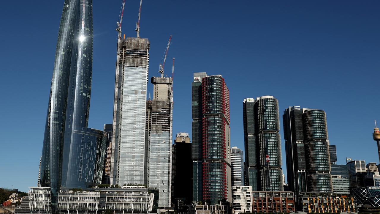 The Barangaroo waterfront. Photo: Brendon Thorne/Getty Images