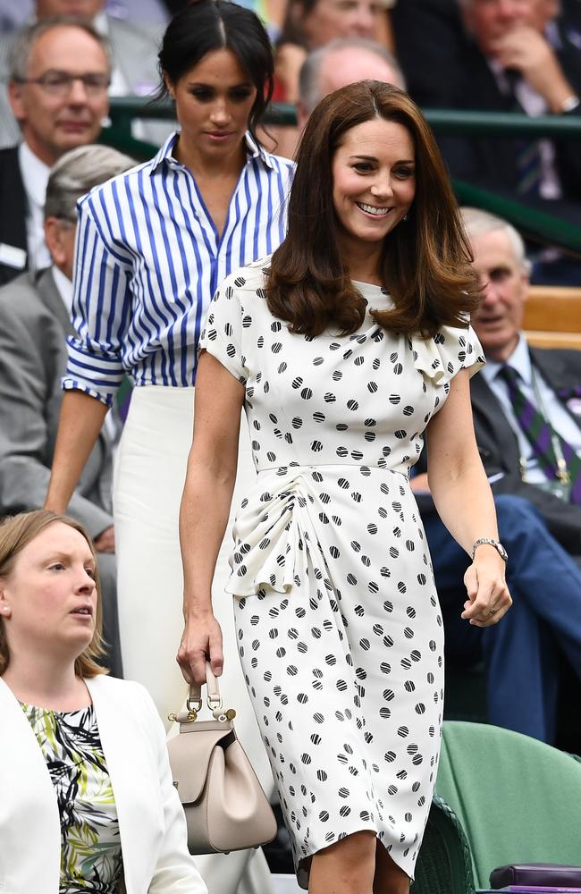 Meghan Markle and Kate Middleton at Wimbledon women’s final | news.com ...