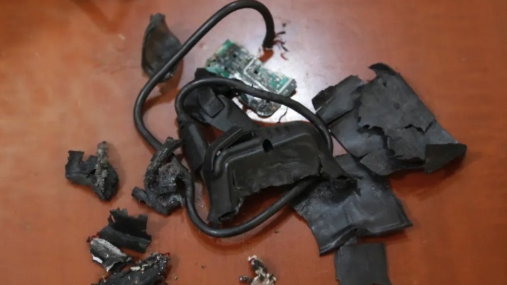 One of the Hezbollah pagers that exploded.