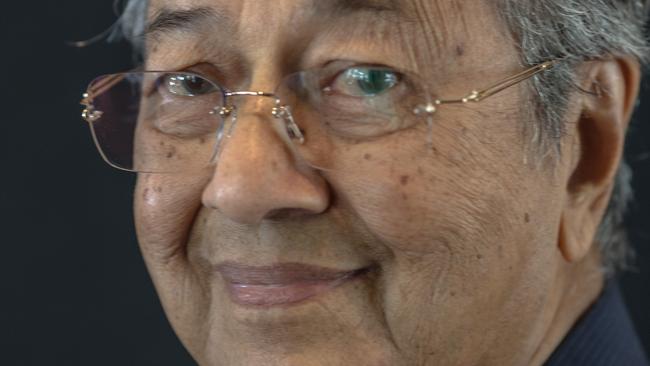 Tun Mahathir Mohamad, Malaysia's former prime minister. Picture: Sanjit Das.
