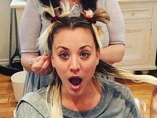 Cuoco changes her hair to ‘bring it back to Kaley’