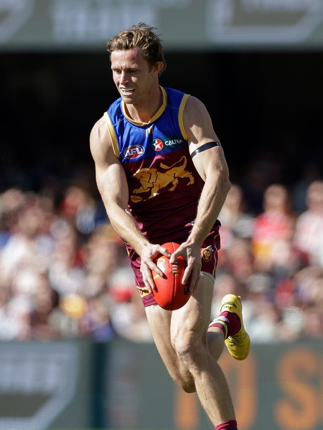 Ryan Lester has been crucial to Brisbane’s defence. Picture: Russell Freeman/AFL Photos via Getty Images