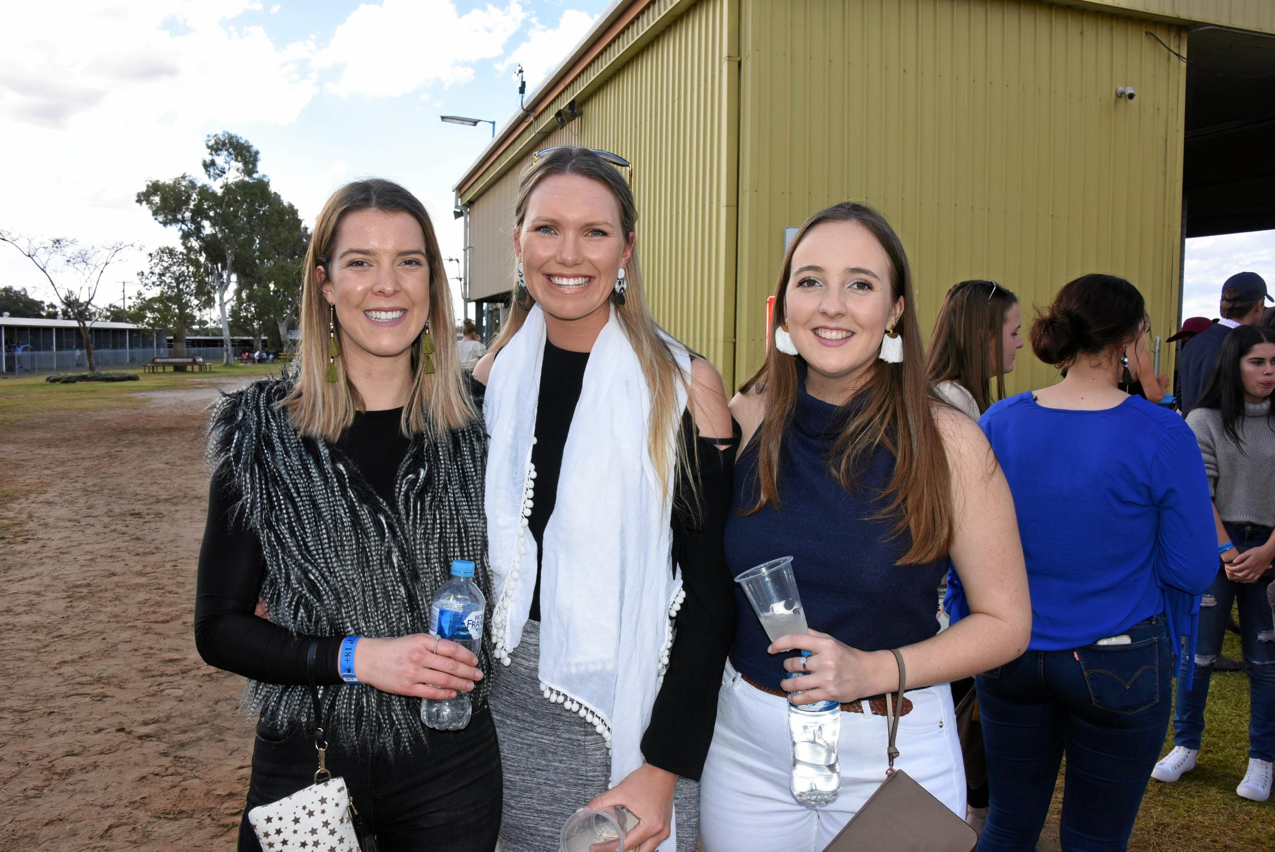 Sophie Rae, Alex Webster, Grace Selkirk. Picture: Alexia Austin