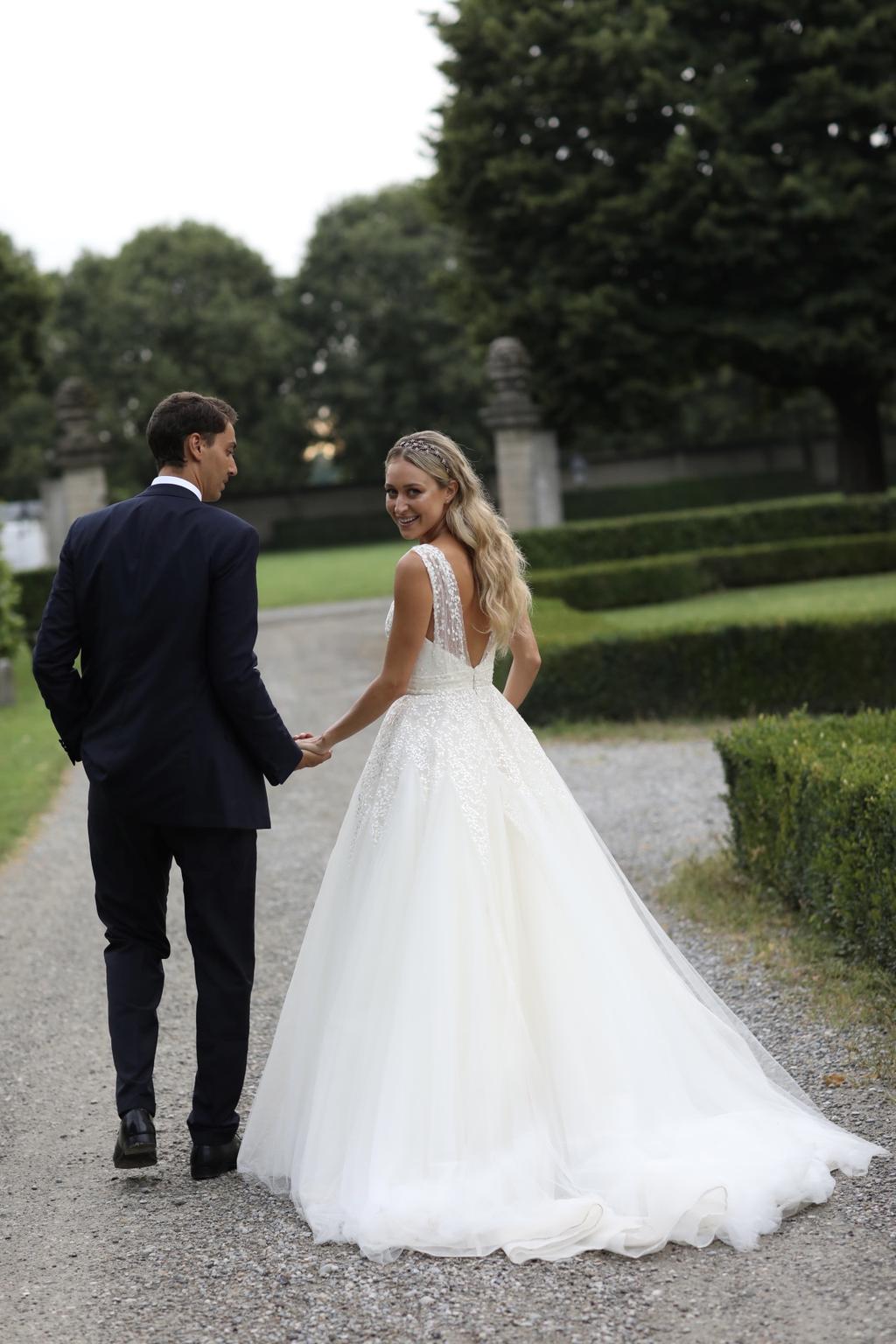 Inside A Fairytale Garden Wedding In Italy Vogue Australia