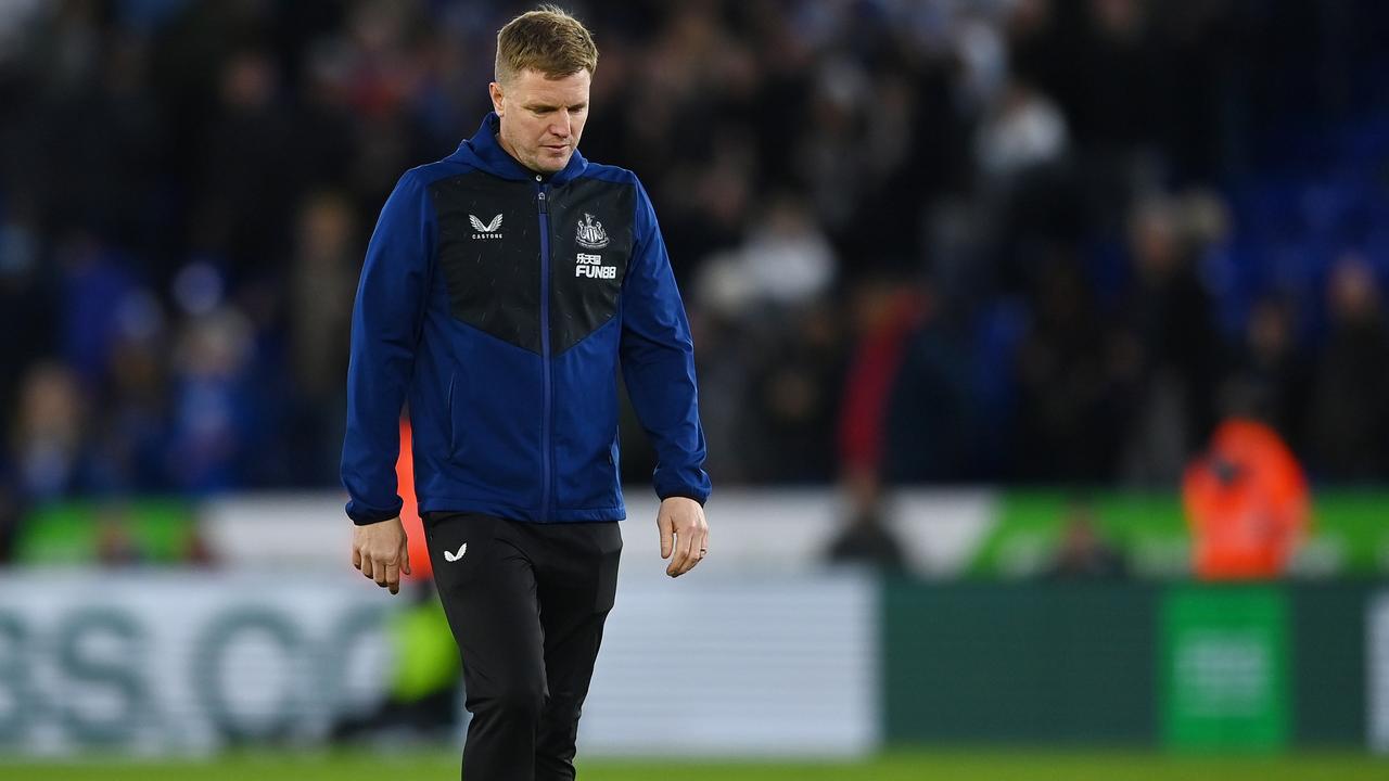 Eddie Howe wanted to stick to football. (Photo by Gareth Copley/Getty Images)