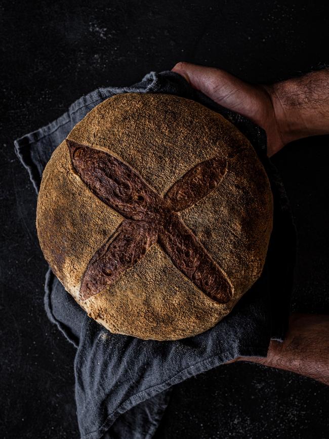 Delicious homemade sourdough bread from Larder &amp; Vin. Picture Supplied by Larder &amp; Vin