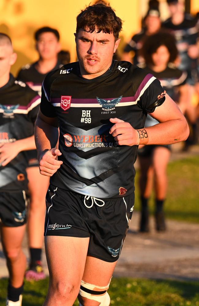 Caloundra SHS rugby league talent Zac Garton. Picture: Kylie McLellan