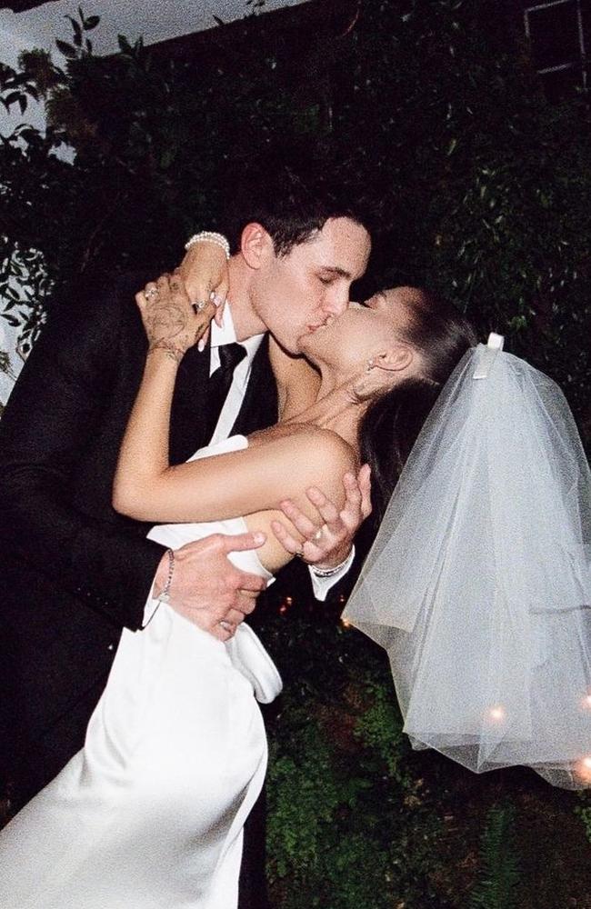 Husband and wife. Picture: Instagram/arianagrande